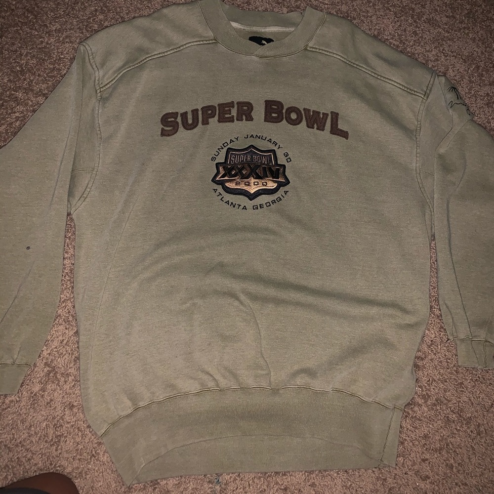 Vintage Super Bowl 34 Pullover